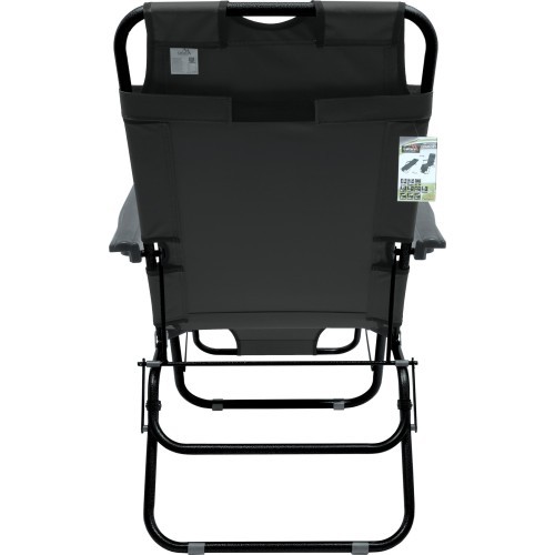 Sauļošanās krēsls/krēsls COMFORT, antracīta
