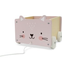 Деревянный вагон-струна контейнерные блоки игрушки Eco Toys