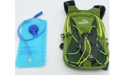 Backpack with Hydration Pack Cattara GreenW 10l + 2l 