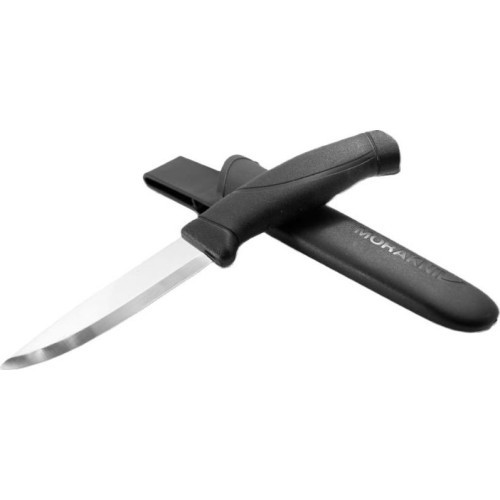 Nazis Morakniv Companion Heavy Duty, nerūsējošais tērauds, melns