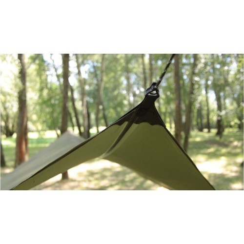 Tents Lesovik HEXA Crocodile Ultra Light, olīvzaļš
