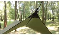 Tents Lesovik HEXA Crocodile Ultra Light, olīvzaļš