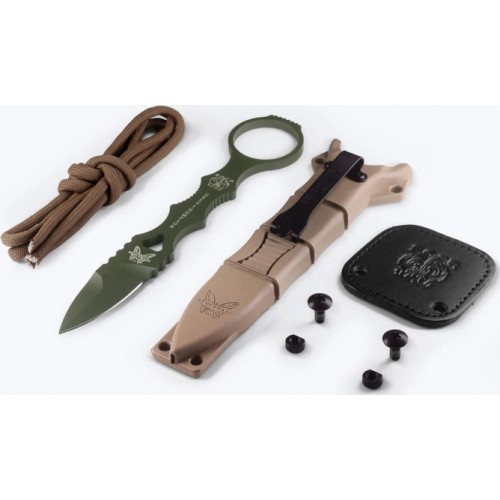 Taktiskais nazis Benchmade 177GN SOCP ar duncveida asmeni