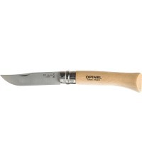 Нож Opinel 10 inox из бука в блистере