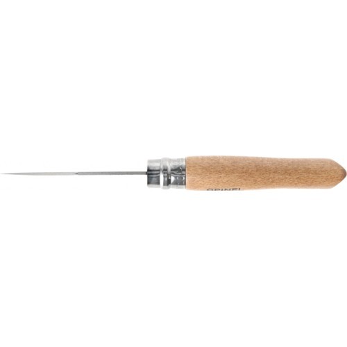 Opinel 10 inox beech knife in a blister pack