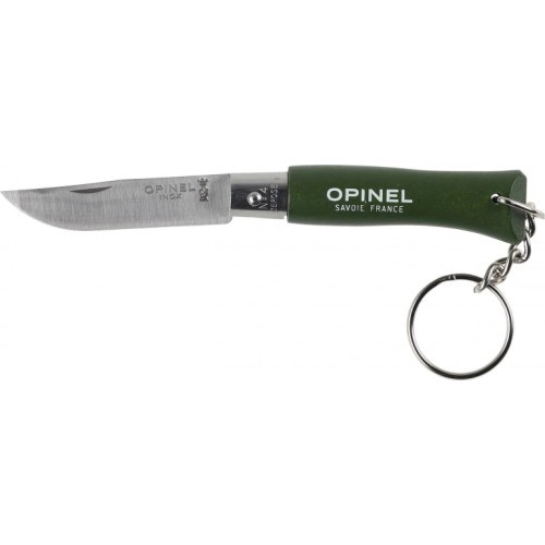 Saliekams nazis Opinel Colorama 04 Inox, haki