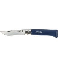 Нож Opinel Colorama 08 inox, граб, синий, в блистере
