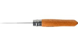 Opinel No.10 oglekļa tērauda nazis ar dižskābarža rokturi, blisterī