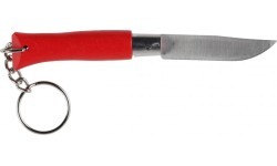 Opinel Colorama 04 inox нержавеющий нож-брелок, красный