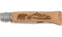 Opinel nazis 8 Inox ozols Animal sērija – lācis