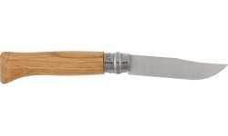 Opinel knife 8 inox oak Animal series - buffalo