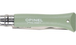 Opinel Colorama 06 inox nazis ar auklu, salvijas krāsā
