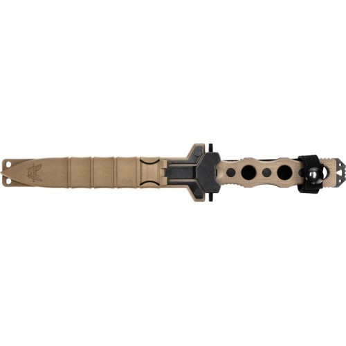 Benchmade 185BK-1 SOCP FIXED BLADE, CPM-3V