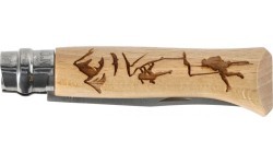 Nazis Opinel 08 Sport Climbing blistera iepakojumā