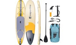 SUP-доска с аксессуарами inSPORTline WaveTrip 11’6” G3 - Жёлтый