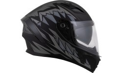 Motorcycle Helmet Cassida Orbit StriX Matte Black/Gray