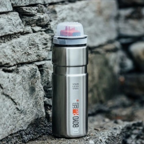 Termopudele ELITE Deboyo Race, 550ml (sudraba)