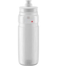 Elites pudele FLY TEX caurspīdīga, pelēka ar logotipu 750ml