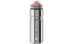 Ūdens pudele Elite Syssa Race, 750 ml, ar vāciņu, nerūsējošā tērauda (sudraba)
