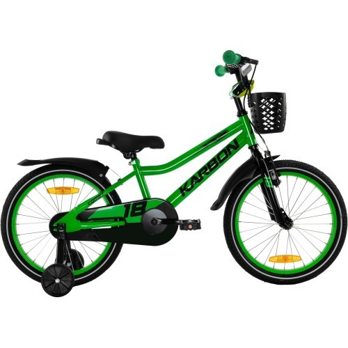 Velosipēds Karbon Comet 18 neona zaļš