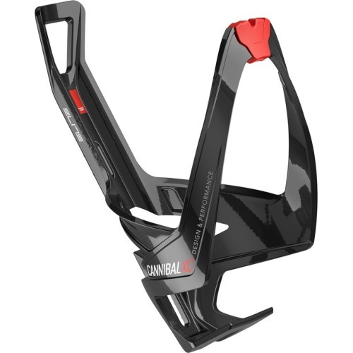 ELITE Cannibal XC Bottle Cage (black/red)