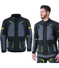 Motociklista jaka W-TEC Modock - Melns / zils