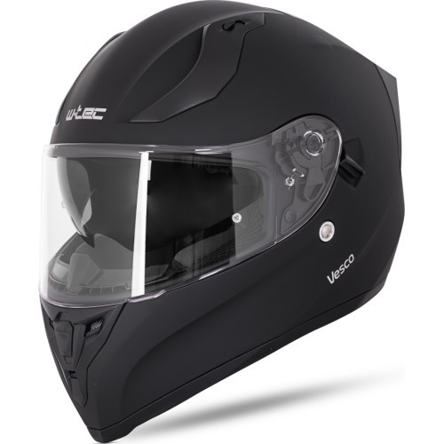 Full-Face Motorcycle Helmet W-TEC Vesco - Black Matt-Reflex