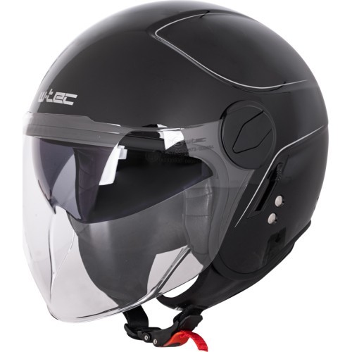Motorollera ķivere W-TEC Vernante - Glossy Black