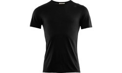 Men's Undershirt Aclima LW Undershirt Tee, Black, Size S - 123