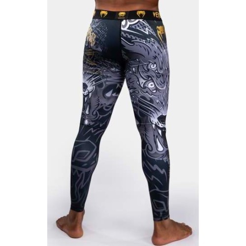 Venum Wolf Atak Spats - Black/Grey