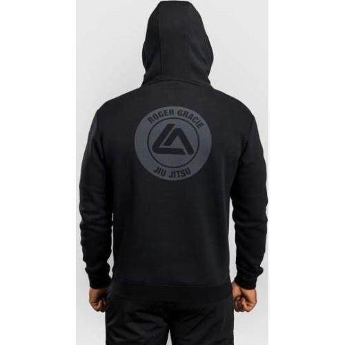 Толстовка с капюшоном Venum x Roger Gracie Academy, чёрная