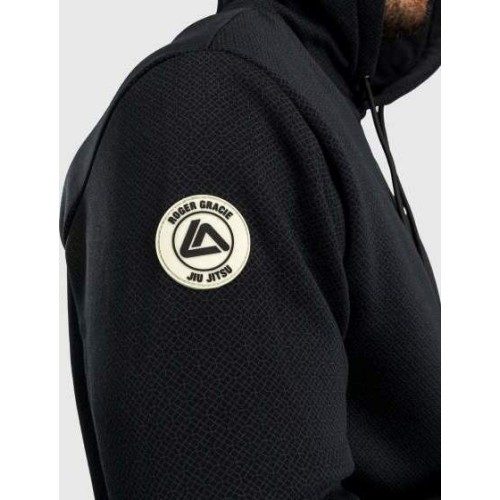 Venum x Roger Gracie Academy džemperis ar kapuci, melns