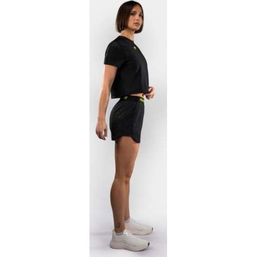 Venum Lazer Women's Training Shorts - Black/Yellow