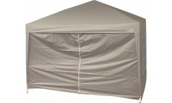 Раздвижной шатёр PALACE 3x3 м с боковыми стенками, бежевый, водонепроницаемый