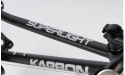 Velosipēds Karbon Superlight 26 melns