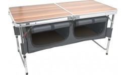 Saliekams kempinga galds BLED, 60x120x70 cm