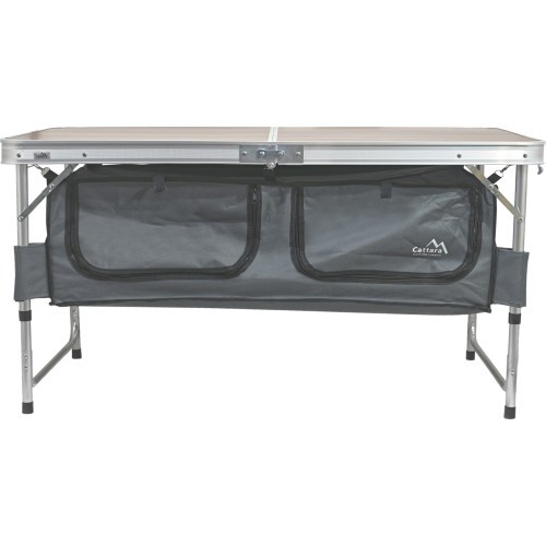 Saliekams kempinga galds BLED, 60x120x70 cm