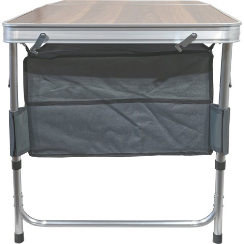 Saliekams kempinga galds BLED, 60x120x70 cm