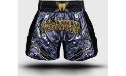 Venum Wolf Atak Muay Thai šorti, melni/pelēki