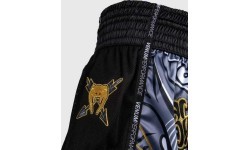 Venum Wolf Atak Muay Thai šorti, melni/pelēki
