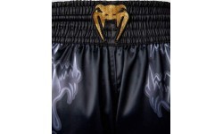 Venum Wolf Atak Muay Thai šorti, melni/pelēki