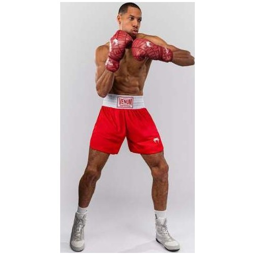 Venum Classic Boxing Shorts - Fire Red