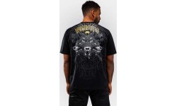 Футболка Venum Wolf Atak, чёрно-серая