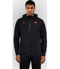 Толстовка Venum x Roger Gracie Signature на молнии, чёрный/красный