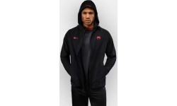 Толстовка Venum x Roger Gracie Signature на молнии, чёрный/красный