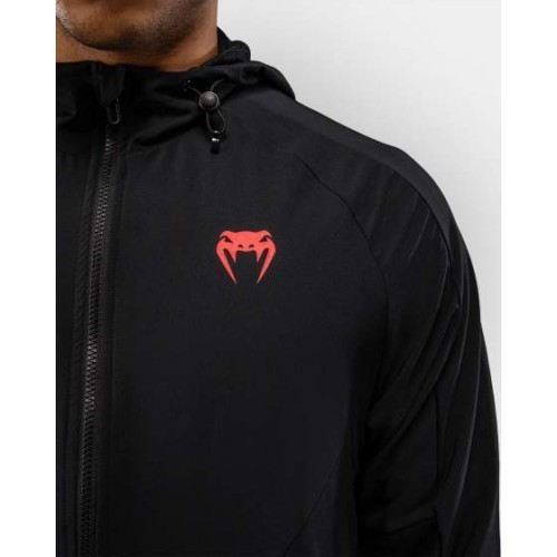 Толстовка Venum x Roger Gracie Signature на молнии, чёрный/красный