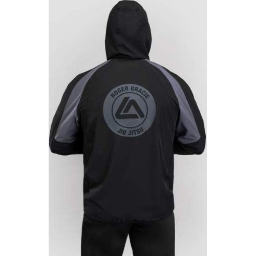 Толстовка Venum x Roger Gracie Academy на молнии, чёрная