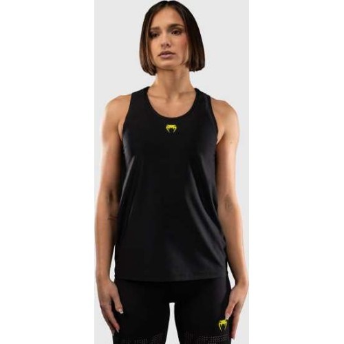 Женская майка Venum Lazer Dry Tech – чёрный/жёлтый