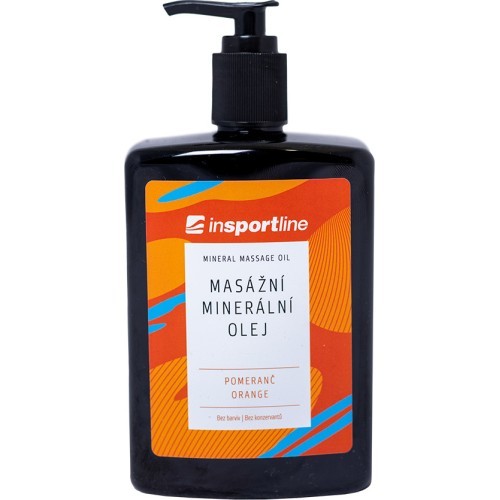 Mineral Massage Oil inSPORTline Orange 500 ml