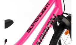 Velosipēds Karbon Superlight 20, rozā